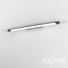 Thin_tube_twist kinkiet hermetyczny 68cm 10W led 3000K IP44 czarny